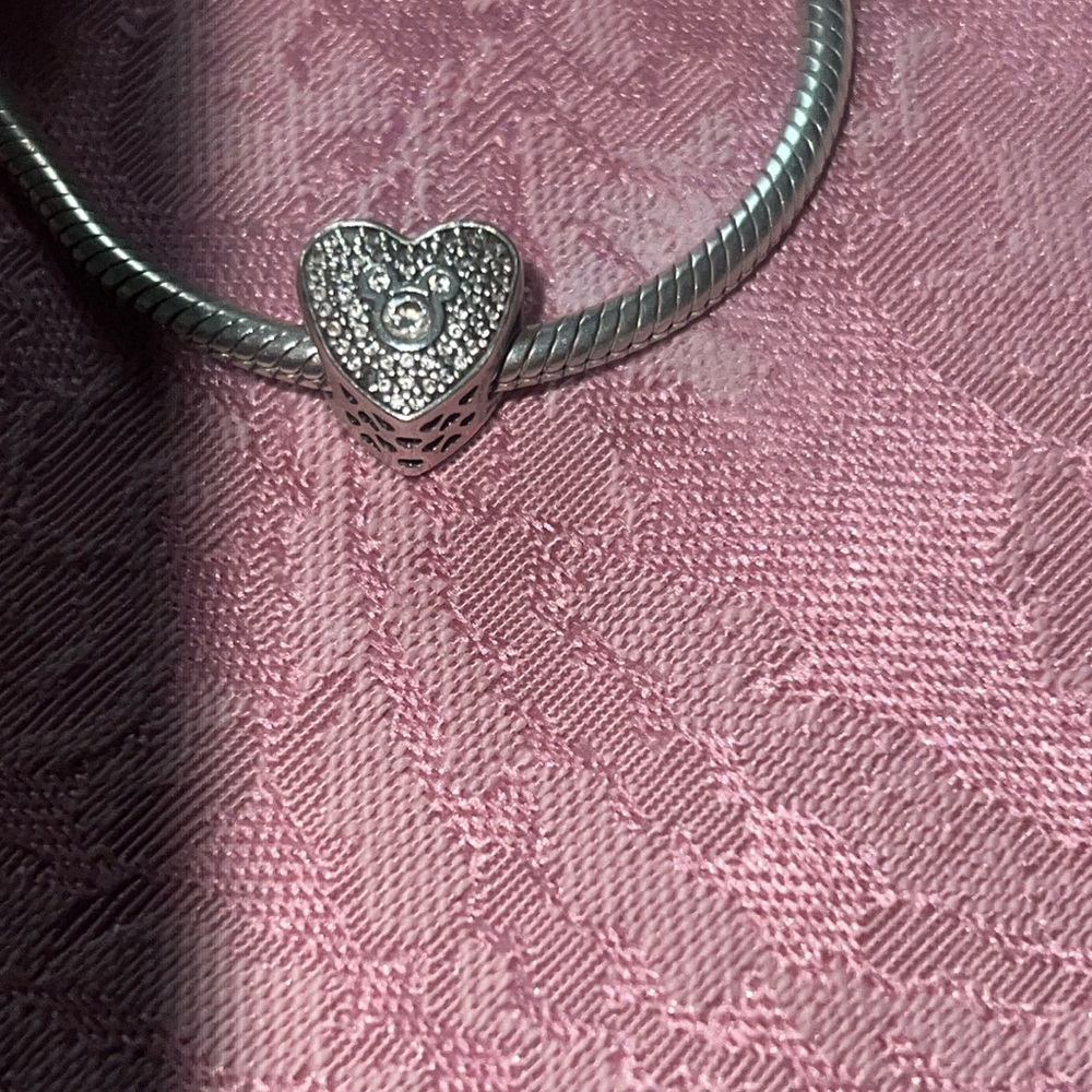 Double Sided Mickey & Minnie Charm